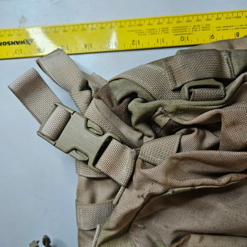 US Military 3 Color Desert Camo Tactical Assault Pack Backpack DCU Surplus
